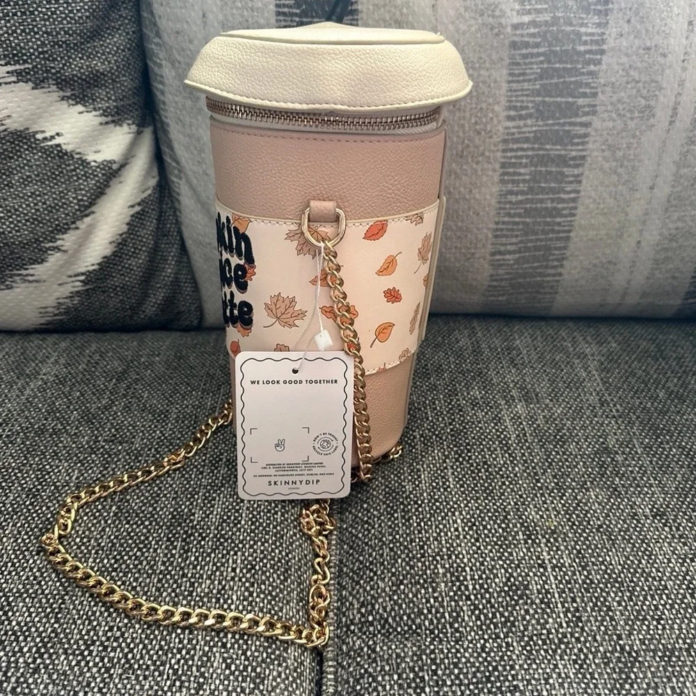 Skinny Dip Pumpkin Spice Latte purse NWT